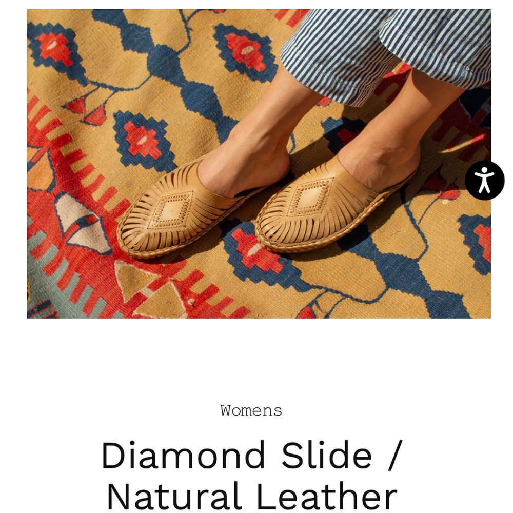 Mohinders Diamond Woven Slide